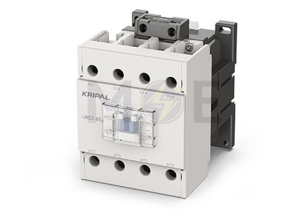 Kripal Magnetic Contactor 4P (85-135A) 4NO, Aux: 1NO+1NC 220-690VAC | ZJ-UKC1-85-4-220 كونتكتور رباعي (3 فاز مع نتر)