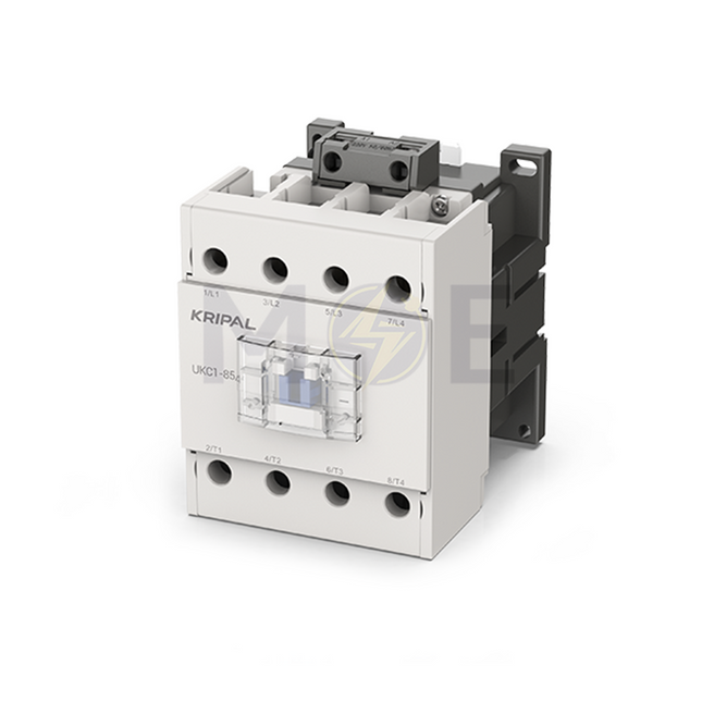 Kripal Magnetic Contactor 4P (85-135A) 4NO, Aux: 1NO+1NC 220-690VAC | ZJ-UKC1-85-4-220 كونتكتور رباعي (3 فاز مع نتر)