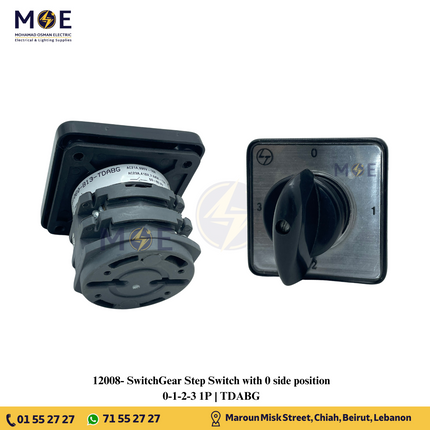 SwitchGear Step Switch with 0 side position 0-1-2-3 1P | TDABG