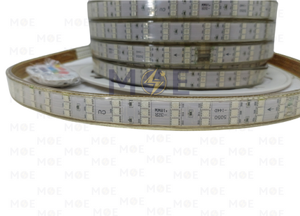 CuperLight LED Strip Light RGB 5050 Triple 3Row 144Led R50mt | بكرة ستريب ليد ملون