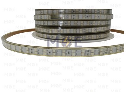 MEC LED Strip Light Double RGB 5050 2Row 120Led 12mm R50mt | بكرة ستريب ليد ملون