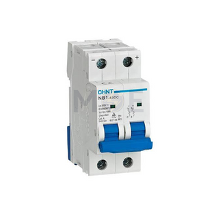 Chint MCB NB1-63 DC 6kA 2P C 25A | 182722 DC دجنتور مجوز