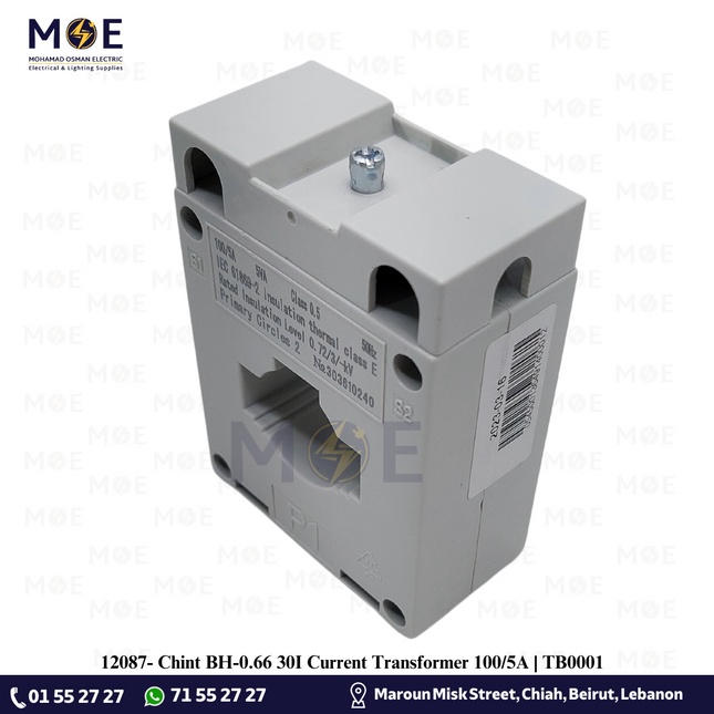 Chint BH-0.66 30I Current Transformer 100/5A | TB0001 | كعكة