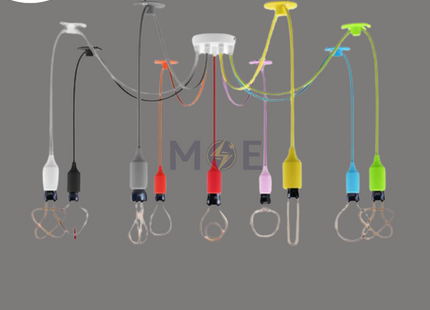 Green Pistach Pendant Light Lampholder 1mt E27 | تنزيلة دوي مفردة اخضر فستقي