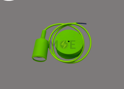 Green Pistach Pendant Light Lampholder 1mt E27 | تنزيلة دوي مفردة اخضر فستقي