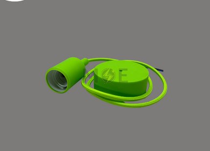 Green Pistach Pendant Light Lampholder 1mt E27 | تنزيلة دوي مفردة اخضر فستقي