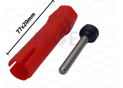 NP liquid level electrode / Small Probe Red 77x20mm | SSE-10 | بروب علام مياه احمر