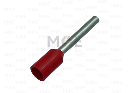 SEC Insulated Ferrule Terminal Red 1mm | E1012 | كوس انبوب احمر