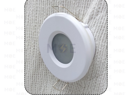 Cuperlight IP44 Bathroom downlight / Spotlight Frame MR16 White Recessed Fix Circular 6cm | سبوت فارغ مدور مخفي مطري ابيض ثابت