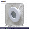 Cuperlight IP44 Bathroom downlight / Spotlight Frame MR16 White Recessed Fix Circular 6cm