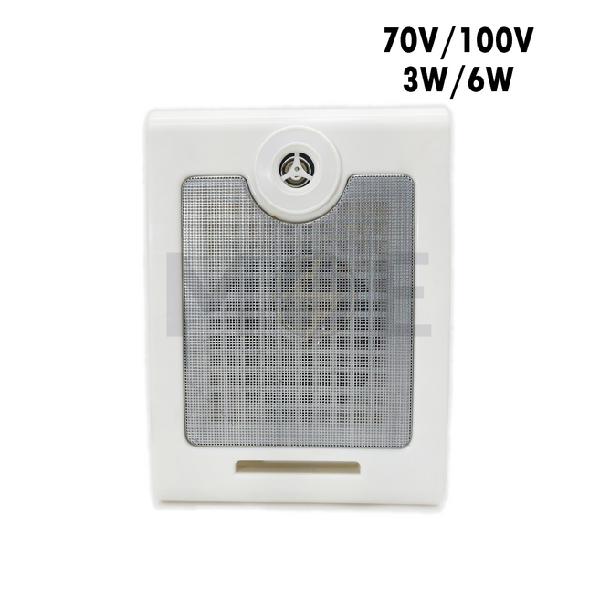 Nova Surface Mounted Speaker Rectangular White 70V100V 3W6W  JL-3012  سبيكر مستطيل ظاهر ابيض