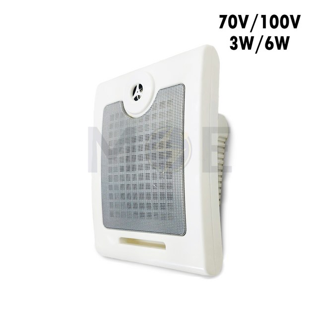 Nova Surface Mounted Speaker Rectangular White 70V100V 3W6W  JL-3012  سبيكر مستطيل ظاهر ابيض