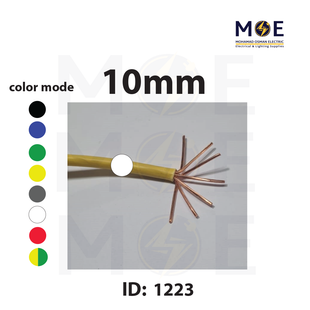 Liban Cables Single Core Stranded 10mm White | NYA | شريط مفرد قاسي ابيض