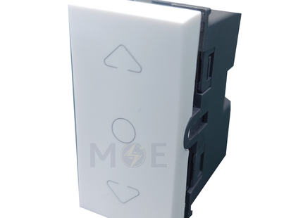 Orva Curtain Switch White 1P 10A 250V | MS30107 | مفتاح ستور ابيض