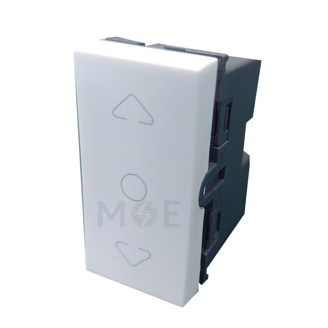 Orva Curtain Switch White 1P 10A 250V | MS30107 | مفتاح ستور ابيض