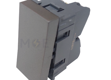 Orva 1way switch Magnesium 1P 1module | MS30101-270 | مفتاح مفرد مغنيسيوم