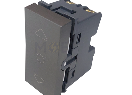 Orva Curtain Switch Magnesium 1P 10A 250V | MS30107-270 | مفتاح ستور مغنيسيوم