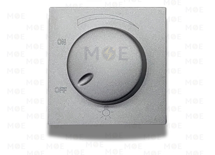 Orva Dimmer Switch Magnesium 2module 1000W | MS30246-270 | ديمر ضو مغنيسيوم