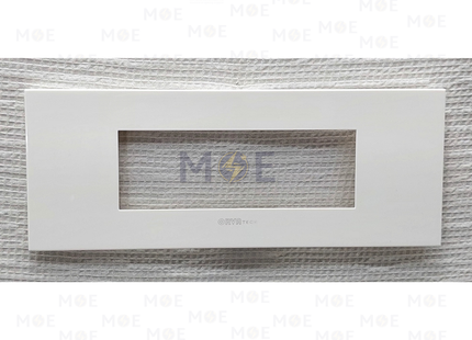 Orva Cover Plate White 6module | MS60000 | بلاك بلاستيك ابيض