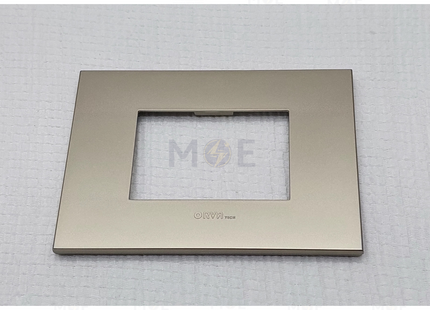 Orva Cover Plate Champagne 3module | MS30-280 | بلاك بلاستيك شمباني