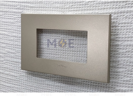 Orva Cover Plate Champagne 4module | MS40-280 | بلاك بلاستيك شمباني
