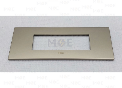 Orva Cover Plate Champagne 6module | MS60-280 | بلاك بلاستيك شمباني