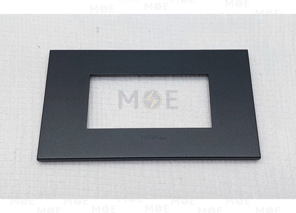 Orva Cover Plate Black 4module | MS40-290 | بلاك بلاستيك اسود