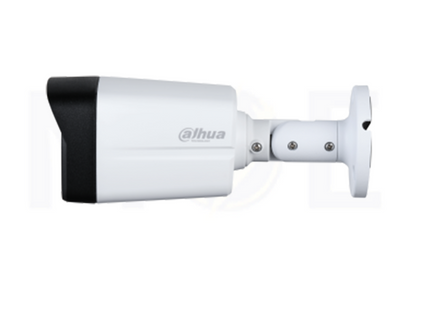 DAHUA Camera HDCVI Bullet Full-color Starlight with LED 5MP 3.6mm  DH-HAC-HFW1509TLMP-LED كاميرا بوليت ثابتة ملونة مع ضوء