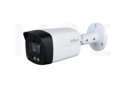 DAHUA Camera HDCVI Bullet Full-color Starlight with LED 5MP 3.6mm  DH-HAC-HFW1509TLMP-LED كاميرا بوليت ثابتة ملونة مع ضوء