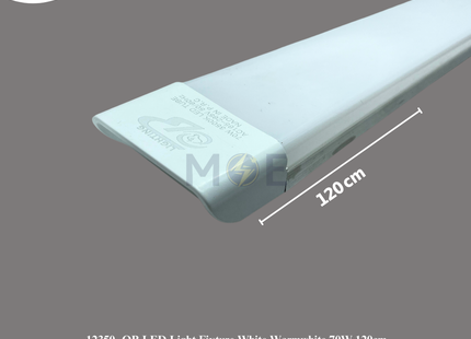 OB LED Light Fixture White Warmwhite 70W 120cm | شاسي عريضة ليد ابيض ورم وايت