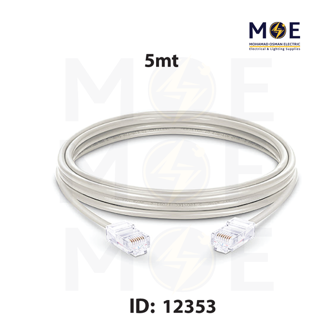 CAT6 UTP Patch Cord 5mt | وصلة باتش كورد