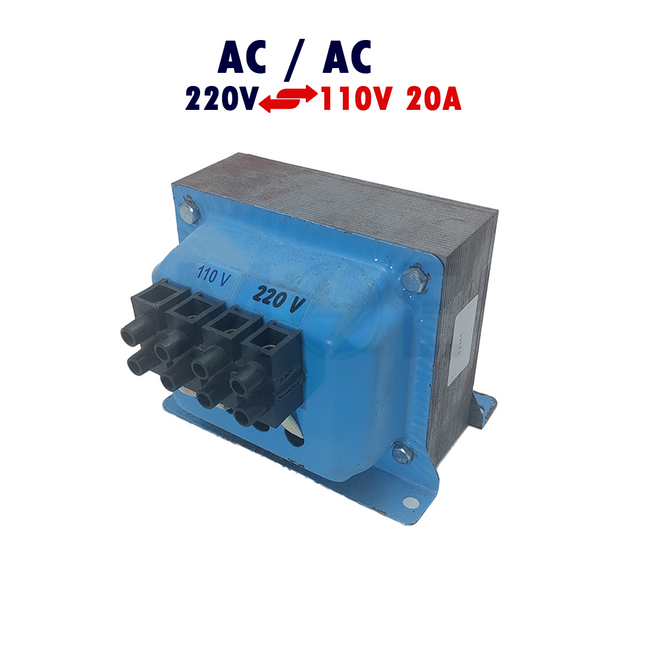 JEM Heavy iron Step Up/Down Transformer/Converter AC/AC 220V to 110V &amp; 110 to 220V 20A