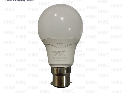 Megaman LED Lamp Bulb Warmwhite B22 9W | YTA60Z4 | لمبة ليد كبس ورم وايت