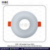 OB Downlight / Spotlight MR16 Frame White Recessed Fix Circular 10cm (6.5cm) | HZ-002