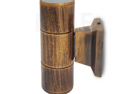 OB Outdoor UP & Down Wall Light Bronze 2xGu10 17.5cm | XG2320