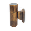 OB Outdoor UP & Down Wall Light Bronze 2xGu10 17.5cm | XG2320