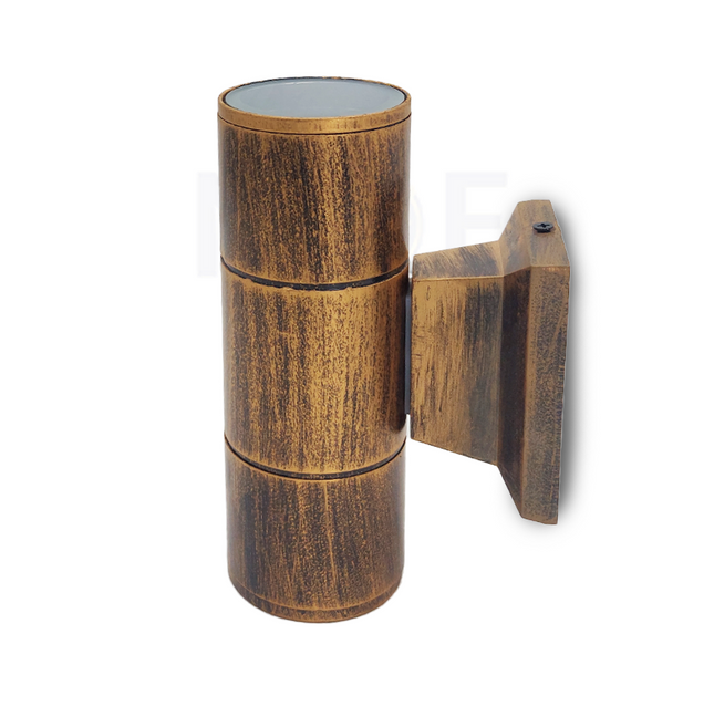 OB Outdoor UP & Down Wall Light Bronze 2xGu10 17.5cm | XG2320