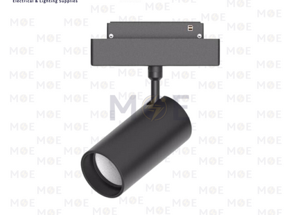 Lotus LED Magnetic Track Spot light Black WarmWhite ?4.5x20cm 15W | miniLED05 | سبوت ليد سكة مغناتيك اسود ورم وايت