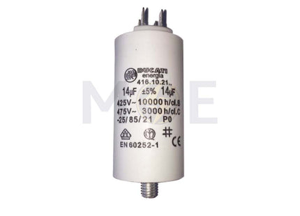 Ducati energia Motor Running Capacitor 14UF 425V/475V بوبين موتور