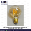 Megaman G80 LED Lamp Amber Filament Antique Edison Bulb WarmWhite 2200K E27 6W 600Lm | G80