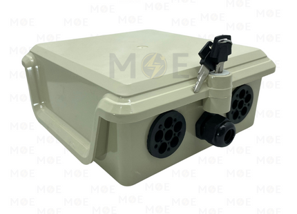 Telephone Distribution Box Waterproof Plastic 50 Pair | 246648 | علبة جمع خطوط مطرية