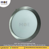 Mec LED DownLight/Panel Light Chrome Flush Circular Spot Daylight 6500K 2000Lm 28cm 24W