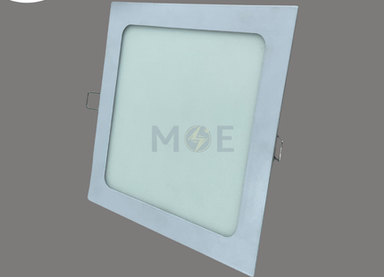 Cuperlight LED Downlight/ Panel Light White Ceiling Flush Mounted Square Daylight 6500K 2200Lm 20.5cm 22W | KG-814-22W-WH-DL | سبوت ليد مربع مخفي ابيض دايلايت