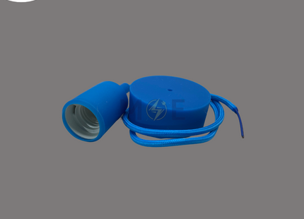Cuperlight Blue Pendant Light Lampholder 1mt E27 | PD001 | تنزيلة دوي مفردة ازرق