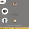 Pendant Light Lampholder Bronze E27 1mt