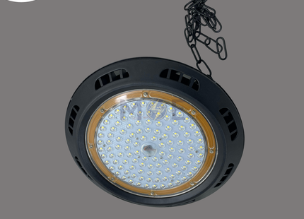 Cuperlight LED UFO SMD High Bay Pendant Light Black Daylight 100W | تنزيلة هاي باي ليد اسود دايلايت