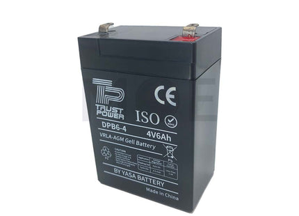 Trust Power Sealed Lead Acid Rechargeable Battery (SLA/VRLA) 6Ah 4V | DPB6-4