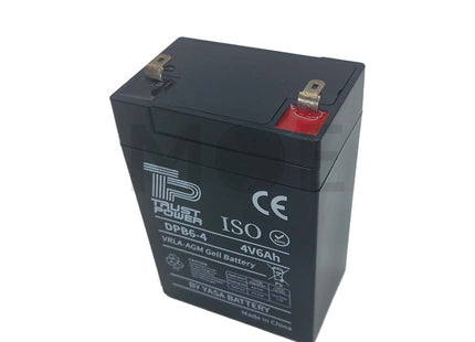 Trust Power Sealed Lead Acid Rechargeable Battery (SLA/VRLA) 6Ah 4V | DPB6-4