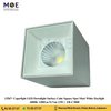 Cuperlight LED Downlight Surface Cube Square Spot Matt White Daylight 6000K 1200Lm 9x7cm 12W |  ZR-C3008