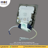 Greenlite LED Downlight/ Panel Light White Ceiling Flush Mounted Square Warmwhite 10.5cm 8W | KG-804 | سبوت ليد مربع مخفي كروم ورم وايت